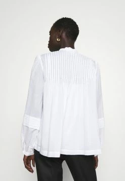 MICHAEL Michael Kors PINTUCK 2-IN-1 - Blouse - White -MICHAEL Michael Kors shop 88072579beac49a68db4a53de976f4db