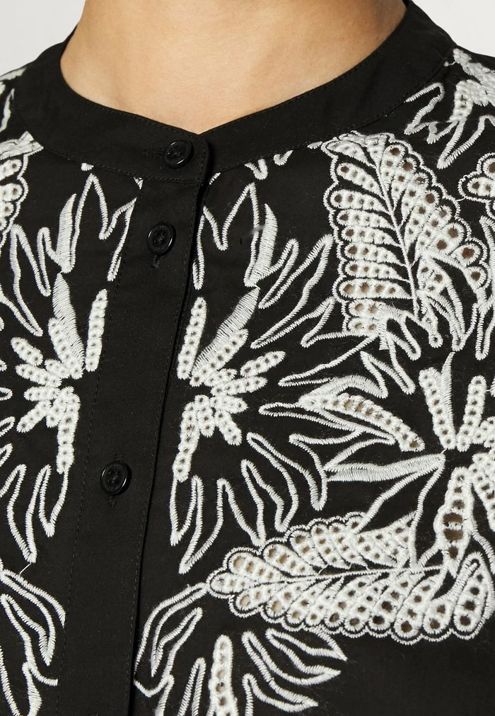 MICHAEL Michael Kors LAWN - Button-down Blouse - Black/bone 8 MICHAEL Michael Kors LAWN - Button-down Blouse - Black/bone - Image 6