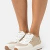 MICHAEL Michael Kors MONIQUE - Trainers - Pale Gold -MICHAEL Michael Kors shop 88104073813c4fd0aed0b15477270dd5