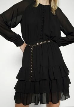 MICHAEL Michael Kors CHAIN BELT MINI DRESS - Cocktail Dress / Party Dress - Black 15 MICHAEL Michael Kors CHAIN BELT MINI DRESS - Cocktail Dress / Party Dress - Black -MICHAEL Michael Kors shop 8887d8caa53c495996bdaf48f029b30d