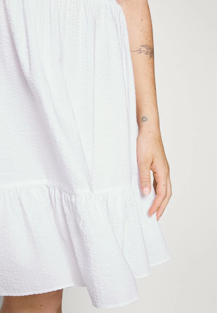 MICHAEL Michael Kors FLOUNCE - Day Dress - White 8 MICHAEL Michael Kors FLOUNCE - Day Dress - White - Image 6