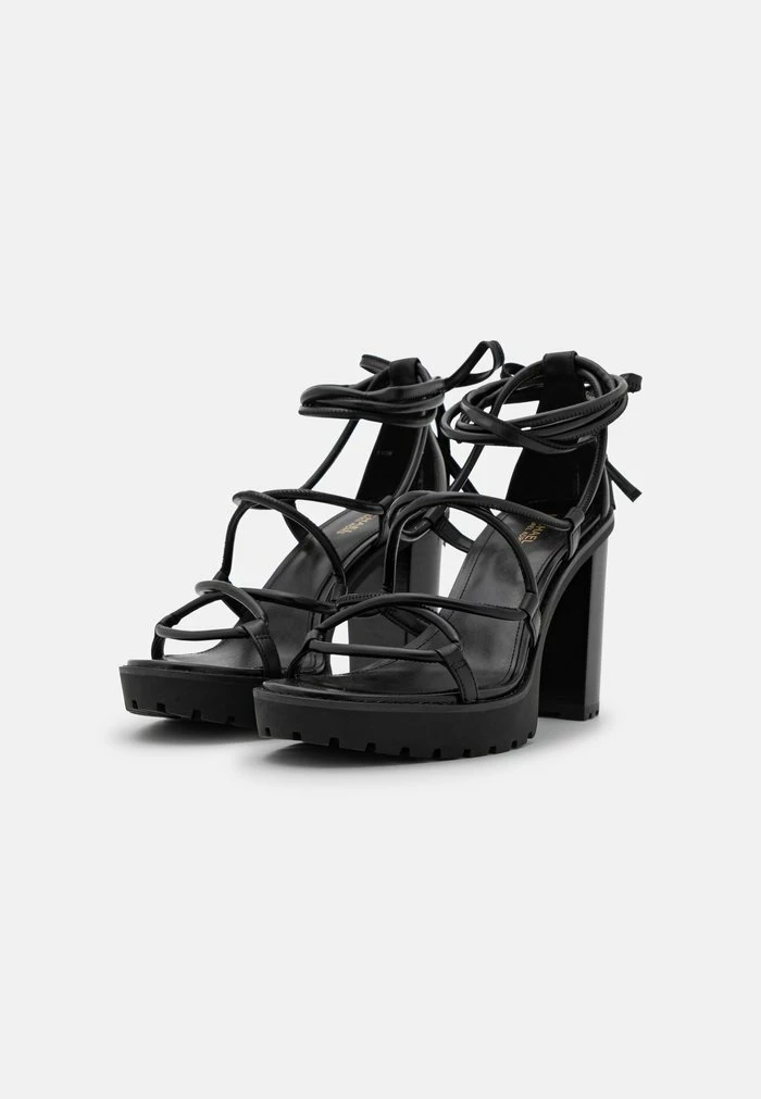 MICHAEL Michael Kors VERO LUG - High Heeled Sandals - Black 5 MICHAEL Michael Kors VERO LUG - High Heeled Sandals - Black - Image 3