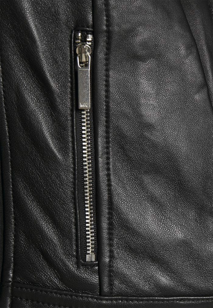 MICHAEL Michael Kors PONTI COMBO - Leather Jacket - Black 8 MICHAEL Michael Kors PONTI COMBO - Leather Jacket - Black - Image 6