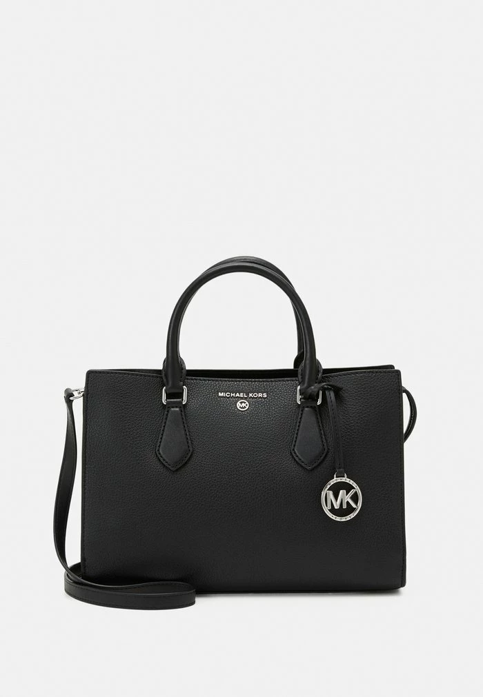 MICHAEL Michael Kors VALERIE SATCHEL - Handbag - Black 3 MICHAEL Michael Kors VALERIE SATCHEL - Handbag - Black