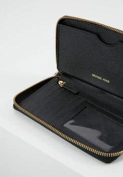 MICHAEL Michael Kors JET SET FLAT CASE CROSSGRAIN - Wallet - Black -MICHAEL Michael Kors shop 8c0eb846953346d7850b3c44353ddde6