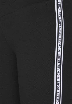 MICHAEL Michael Kors STRIPE TAPE - Leggings - Trousers - Black -MICHAEL Michael Kors shop 8cb4718be857475e97193b578c3f951b
