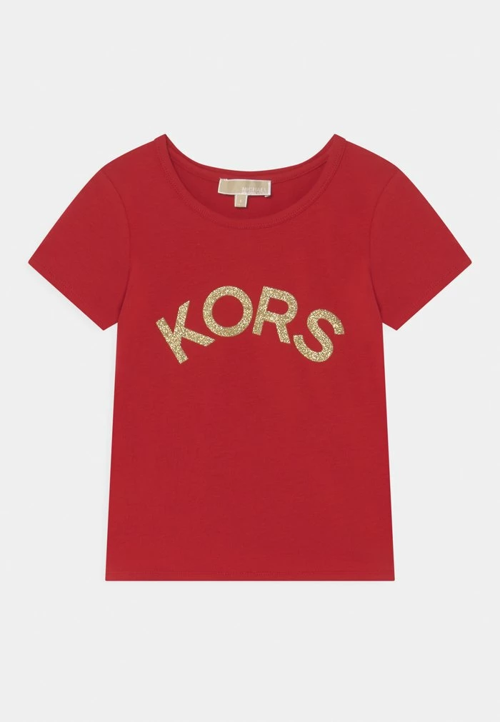 MICHAEL Michael Kors SLEEVES TEE - Print T-shirt - Red 3 MICHAEL Michael Kors SLEEVES TEE - Print T-shirt - Red