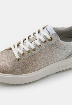 MICHAEL Michael Kors EMMETT LACE UP - Trainers - Silver/gold -MICHAEL Michael Kors shop 8d49573abbc8425395255c8a1ace3345