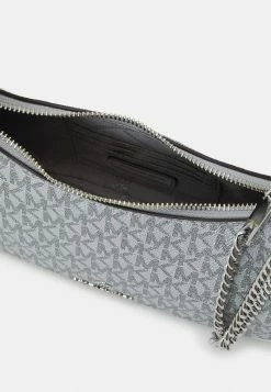 MICHAEL Michael Kors PIPER POUCHETTE - Handbag - Silver -MICHAEL Michael Kors shop 90a0eb27f386408fa9868ae52a0b8814