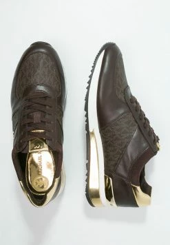 MICHAEL Michael Kors ALLIE - Trainers - Brown -MICHAEL Michael Kors shop 91ccc8118658451c88a0b839b6418d05