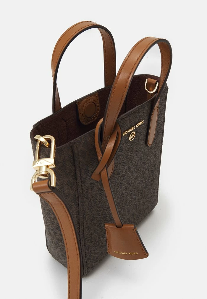 MICHAEL Michael Kors SINCLAIR XS TOTE XBODY - Across Body Bag - Brown/acorn 6 MICHAEL Michael Kors SINCLAIR XS TOTE XBODY - Across Body Bag - Brown/acorn - Image 4