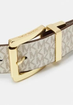 MICHAEL Michael Kors REVERSIBLE BELT - Belt - Vanilla/van -MICHAEL Michael Kors shop 92d341920e0e43b7a1798532d4874c41