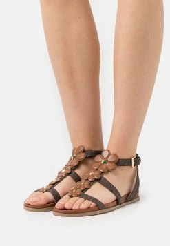 MICHAEL Michael Kors NELLIE - Sandals - Brown