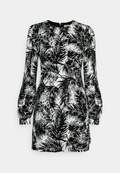 MICHAEL Michael Kors PALM SEQUIN DRESS - Cocktail Dress / Party Dress - Black -MICHAEL Michael Kors shop 936ab1efbdd64b6c8178c2dd79a3b5a6