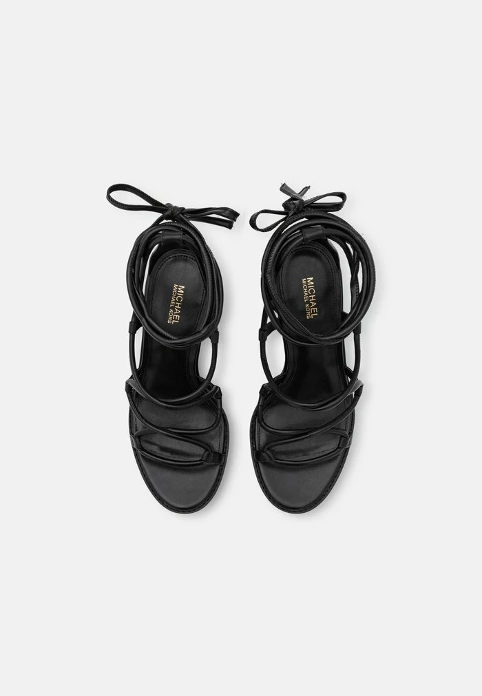 MICHAEL Michael Kors VERO LUG - High Heeled Sandals - Black 7 MICHAEL Michael Kors VERO LUG - High Heeled Sandals - Black - Image 5