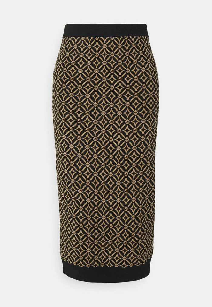 MICHAEL Michael Kors LOGO TIE PENCIL - Pencil Skirt - Husk 6 MICHAEL Michael Kors LOGO TIE PENCIL - Pencil Skirt - Husk - Image 4