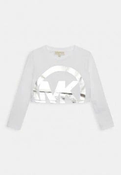 MICHAEL Michael Kors Long Sleeved Top - White