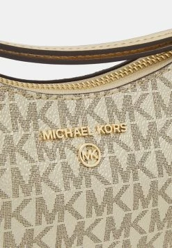 MICHAEL Michael Kors JET SET CHARM CHAIN POUCHETTE - Handbag - Pale Gold -MICHAEL Michael Kors shop 9690baf01a574a7b94b8bb3c4e679bbe