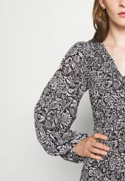 MICHAEL Michael Kors BICOLOR DRESS - Maxi Dress - Black/white -MICHAEL Michael Kors shop 96c66010794345c185a5551e2fb6d357