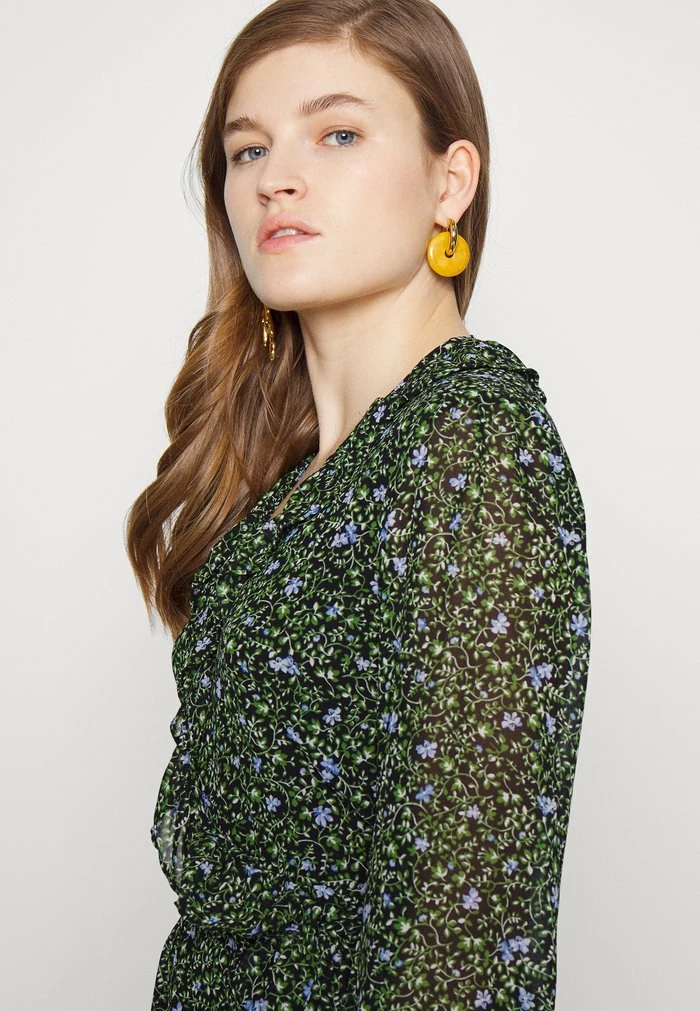 MICHAEL Michael Kors FLORAL AND VINE DRESS - Day Dress - Black 6 MICHAEL Michael Kors FLORAL AND VINE DRESS - Day Dress - Black - Image 4