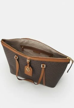 MICHAEL Michael Kors HERITAGE TRAVEL SLEEVE TOTE - Tote Bag - Brown/acorn -MICHAEL Michael Kors shop 97c7dd40b9c94d5886e30f508f8703fe