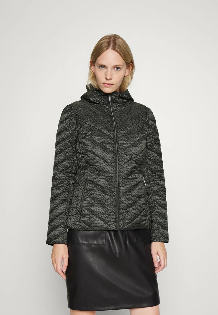 MICHAEL Michael Kors REVERSIBLE LOGO PACKABLE - Light Jacket - Black Dot/black 3 MICHAEL Michael Kors REVERSIBLE LOGO PACKABLE - Light Jacket - Black Dot/black