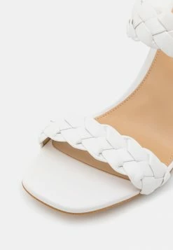 MICHAEL Michael Kors CLARA - Heeled Mules - Optic White -MICHAEL Michael Kors shop 98ae5a5f11e2487498254bac786f4937