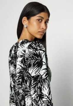 MICHAEL Michael Kors PALM SEQUIN DRESS - Cocktail Dress / Party Dress - Black -MICHAEL Michael Kors shop 98c2848f59774b809d2d065b44668836