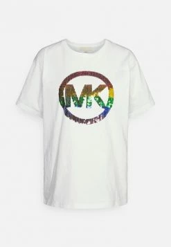 MICHAEL Michael Kors PRIDE RAINBOW - Print T-shirt - White -MICHAEL Michael Kors shop 99c192e29fef4728b7602ed5ee99b58c