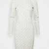 MICHAEL Michael Kors MEGA DOT MOCK NECK DRESS - Jumper Dress - Bone 1 MICHAEL Michael Kors MEGA DOT MOCK NECK DRESS - Jumper Dress - Bone -MICHAEL Michael Kors shop 9ad39188c449497086790aa4eff4ac2c