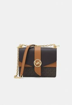 MICHAEL Michael Kors GREENWICH - Across Body Bag - Brown