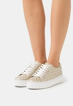MICHAEL Michael Kors CHAPMAN LACE UP - Trainers - Pale Gold