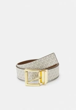 MICHAEL Michael Kors REVERSIBLE BELT - Belt - Vanilla/van