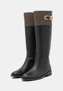 MICHAEL Michael Kors PARKER BOOT - Boots - Black/brown -MICHAEL Michael Kors shop 9b909a070cf14962969f78aa1b089dff