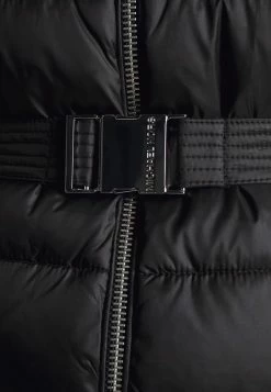 MICHAEL Michael Kors BELTED HORIZONTAL QUILTED PUFFER COAT WITH SNAP OFF - Winter Jacket - Black 17 MICHAEL Michael Kors BELTED HORIZONTAL QUILTED PUFFER COAT WITH SNAP OFF - Winter Jacket - Black -MICHAEL Michael Kors shop 9bab65bd02ee41859662c5131570d8d5