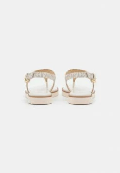 MICHAEL Michael Kors JILLY FLAT - T-bar Sandals - Vanilla -MICHAEL Michael Kors shop 9c00ed8b27414c388a53686b1815ebf1