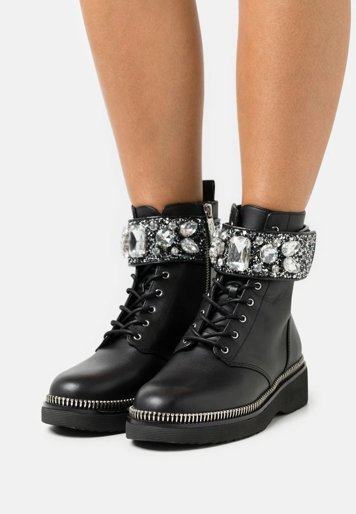 MICHAEL Michael Kors HASKELL BOOT - Lace-up Ankle Boots - Black 3 MICHAEL Michael Kors HASKELL BOOT - Lace-up Ankle Boots - Black