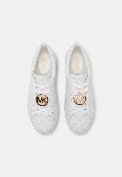 MICHAEL Michael Kors KEATON LACE UP - Trainers - Bright White -MICHAEL Michael Kors shop 9d6545a48e82482fb2071fab2f968eed