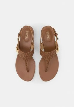 MICHAEL Michael Kors JILLY - T-bar Sandals - Luggage -MICHAEL Michael Kors shop 9e0fb2b599cd492486906762c86eb5e0