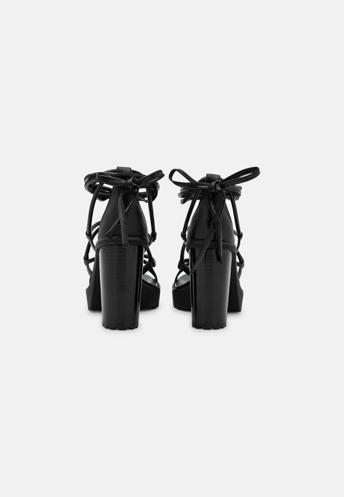 MICHAEL Michael Kors VERO LUG - High Heeled Sandals - Black 6 MICHAEL Michael Kors VERO LUG - High Heeled Sandals - Black - Image 4