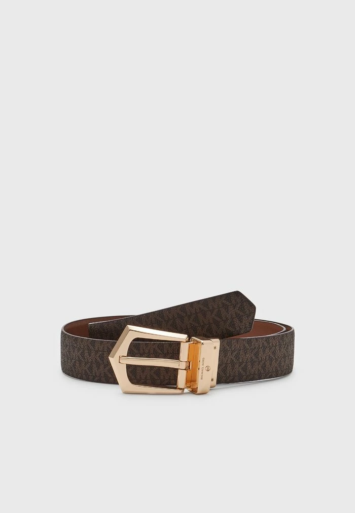 MICHAEL Michael Kors REVERSIBLE BELT - Belt - Brown/gold-coloured 3 MICHAEL Michael Kors REVERSIBLE BELT - Belt - Brown/gold-coloured