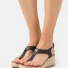 MICHAEL Michael Kors LANEY THONG - Espadrilles - Black -MICHAEL Michael Kors shop a03e68f0e86e440a888e39cd034611a4