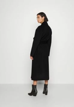 MICHAEL Michael Kors DOUBLEFACE ROBE COAT - Classic Coat - Black -MICHAEL Michael Kors shop a05162b4ca9548a9aee25256e53727b3