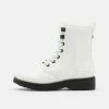 MICHAEL Michael Kors HASKELL SYRE - Lace-up Ankle Boots - White -MICHAEL Michael Kors shop a26354cf60824503903b10ec1007e7af