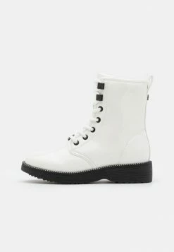 MICHAEL Michael Kors HASKELL SYRE - Lace-up Ankle Boots - White