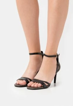 MICHAEL Michael Kors KIMBERLY - Sandals - Black/brown