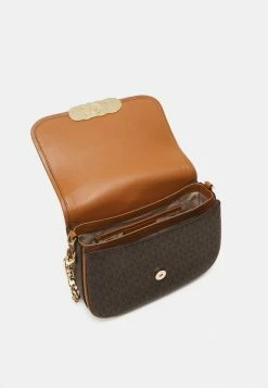 MICHAEL Michael Kors PARKER SADDLE - Across Body Bag - Brown/acorn -MICHAEL Michael Kors shop a2b1d289532a4c6bb0a4c88bab2331c1