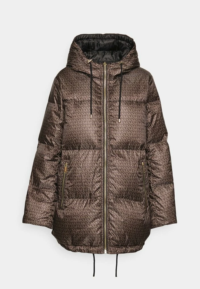 MICHAEL Michael Kors LOGO - Down Coat - Chocolate 8 MICHAEL Michael Kors LOGO - Down Coat - Chocolate - Image 6