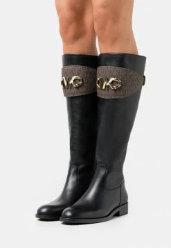 MICHAEL Michael Kors IZZY BOOT - Boots - Black/brown