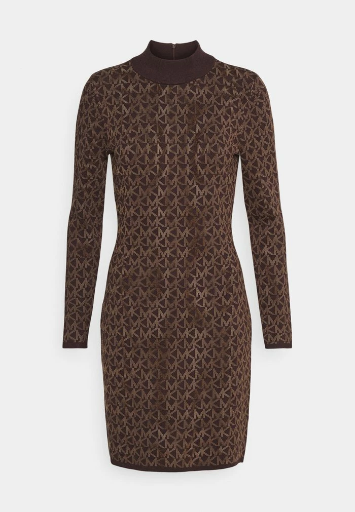 MICHAEL Michael Kors BOLD DRESS - Jumper Dress - Chocolate 9 MICHAEL Michael Kors BOLD DRESS - Jumper Dress - Chocolate - Image 7
